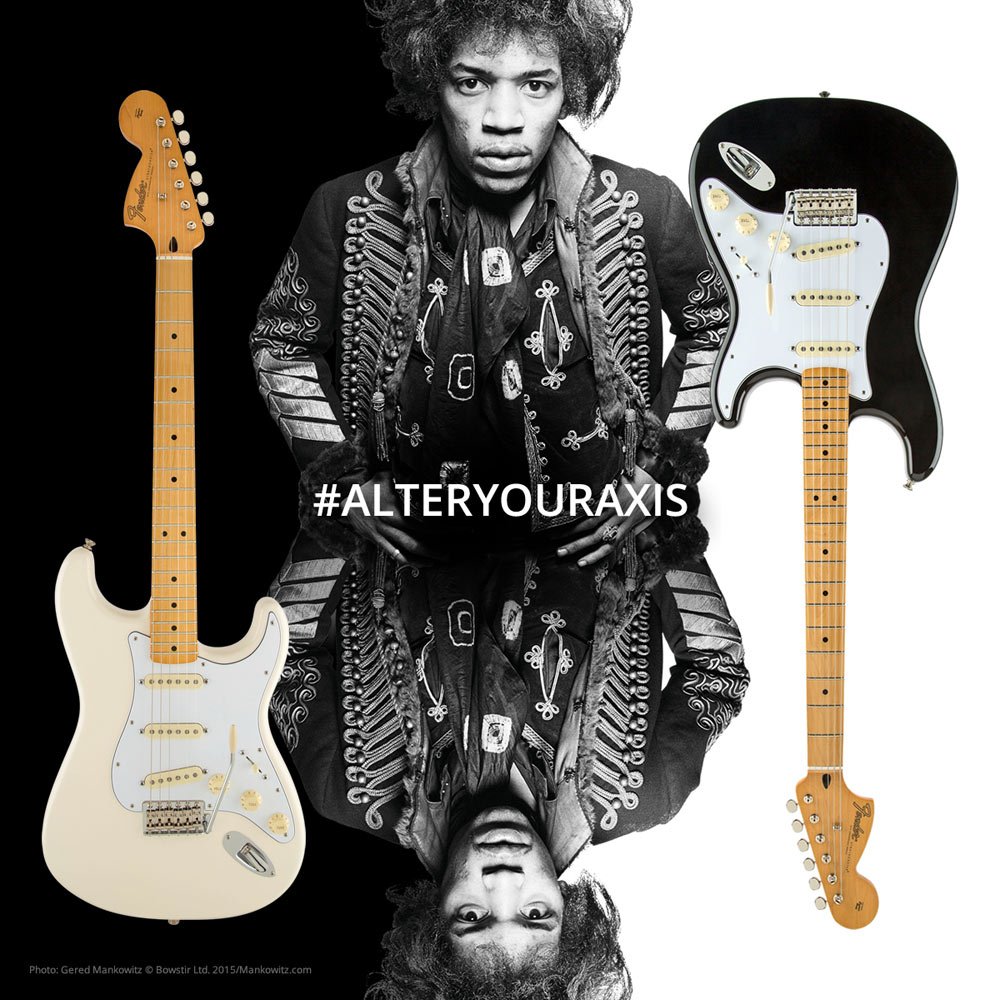 JustStrings's tweet photo. Fender Celebrating Social Media #HendrixWeek in Honor of Jimi's Birthday https://t.co/Ta2dNZsTwi #AlterYourAxis https://t.co/SggKP0zIb7