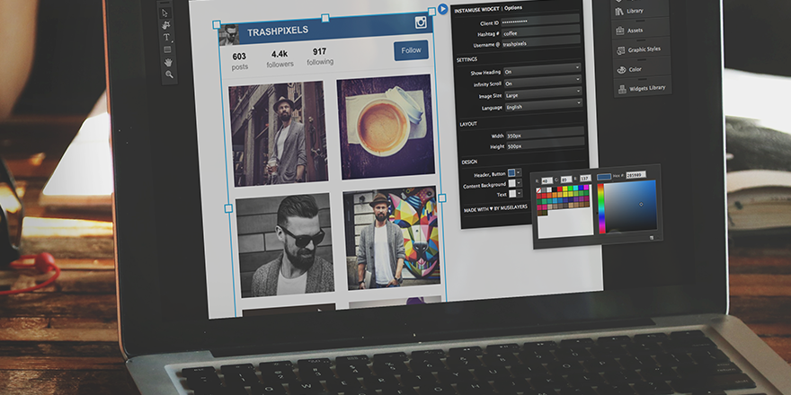 Meet InstaMuse, the most powerful and versatile Instagram feed widget for <a href="/AdobeMuse/">Adobe Muse</a> — trpx.nyc/1YqOGKv