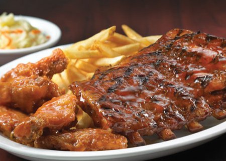 Wednesday special all day!! I love Ribs &amp; Wings!!