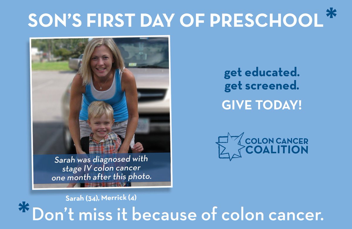 Be #Thankful like Sarah. Don't miss life's important moments because of #coloncancer. ow.ly/V4tFr