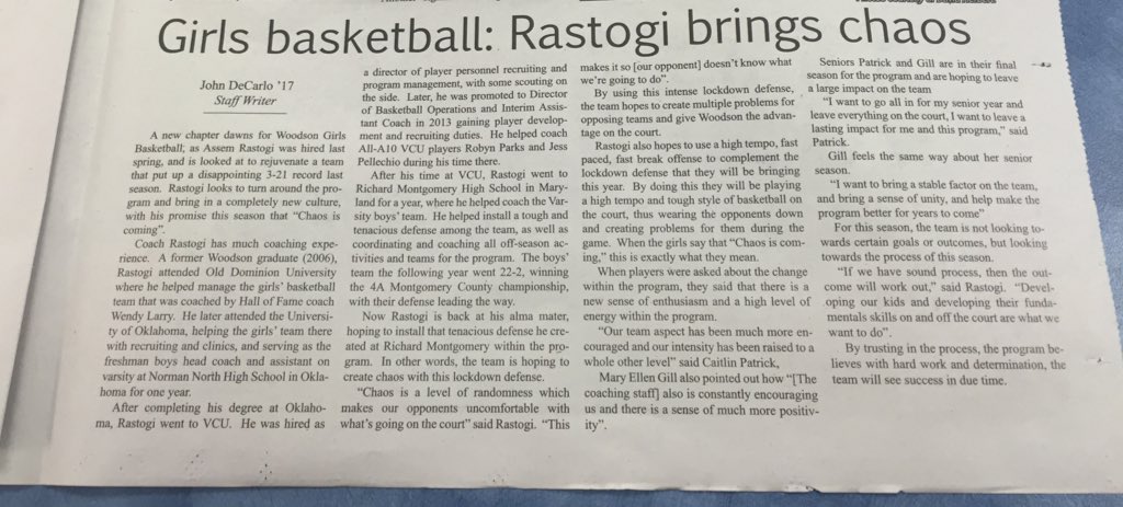 thecavalcade's tweet image. check out our story in this month&apos;s paper on the @wtw_gbb coach! #CreatingChaos