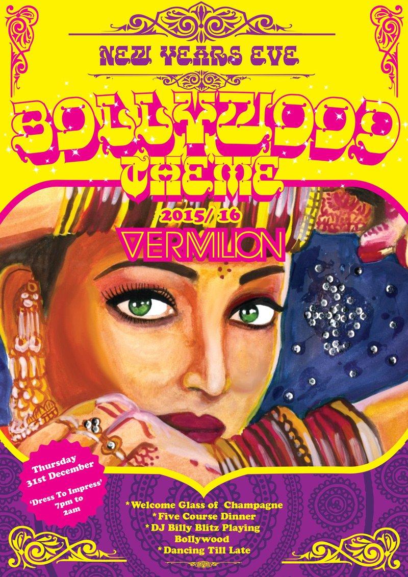 NYE Bollywood Theme enjoy a welcome glass of champagne, 5 course meal & Dj Billy Blitz playing Bollywood till late! NYE Bollywood Theme enjoy a welcome glass of champagne, 5 course meal & Dj Billy Blitz playing Bollywood till late!