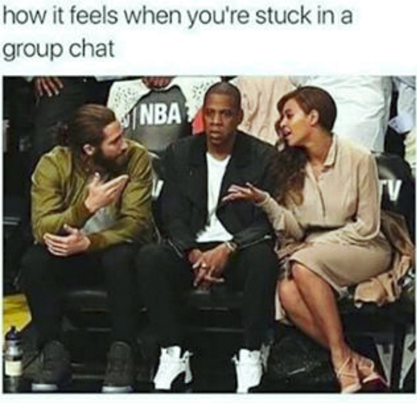 Dubomedy's tweet image. How we feel when we are stuck in a group chat? 😁 #NotificationsOff