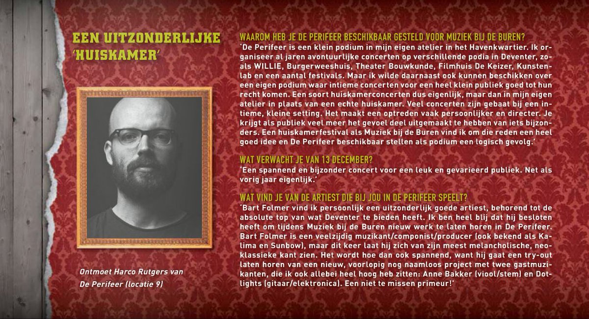 Kijk, <a href="/DePerifeer/">De Perifeer</a> en ik in programmakrant <a href="/MbdB_Dev/">MbdB Deventer</a>! Actuele info: harcorutgers.nl/4705 facebook.com/events/7590272…