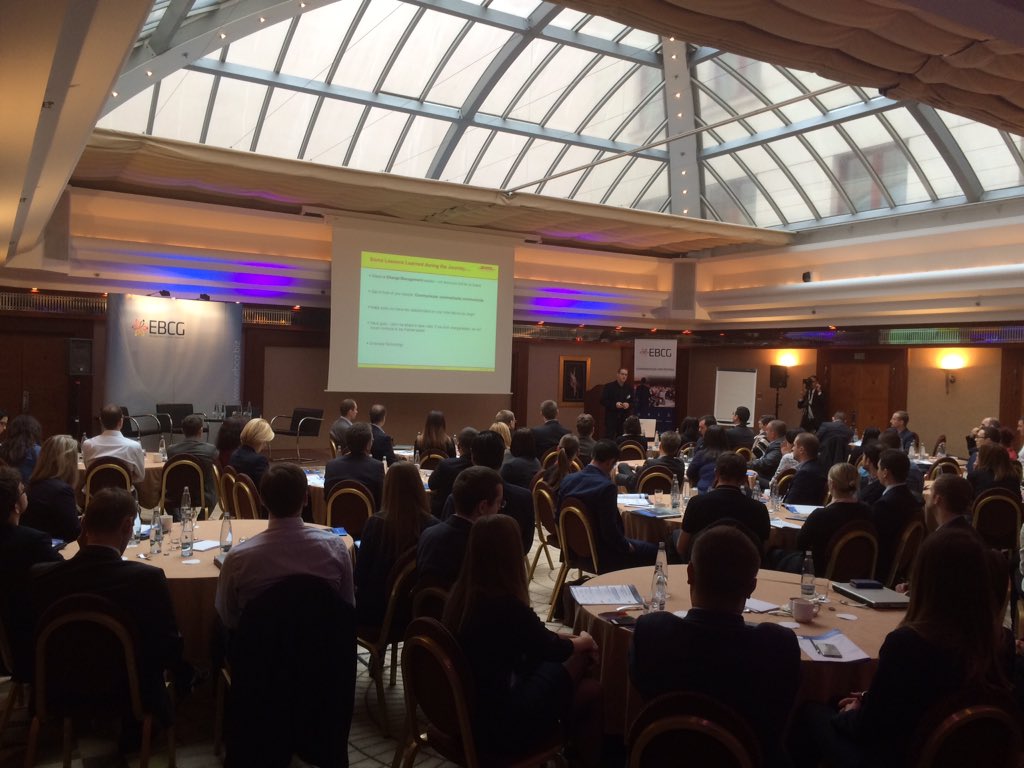 planungsguru's tweet photo. @EBCG_CFO @BOARD_DE 2nd Day on the Conference with good speakers from Roche and DHL. Lot's of Ideas! https://t.co/8ea7B9UzsS