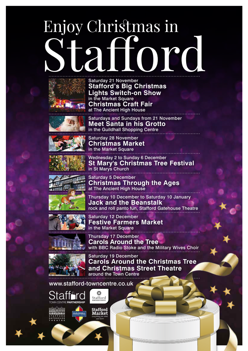 staffordtcp's tweet photo. #XmasinStafford We Still have some fantastic Christmas events still to take place. https://t.co/kALbowl9cy https://t.co/QWLBERbGow