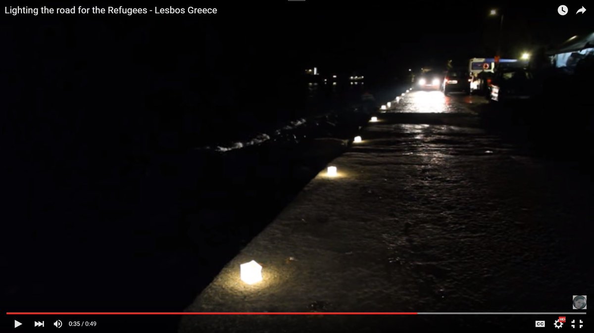 SolightDesign's tweet photo. Lighting the road for refugees in Greece. @lightxxx @morrowchris #solar_puff https://t.co/DCldvUueW2
