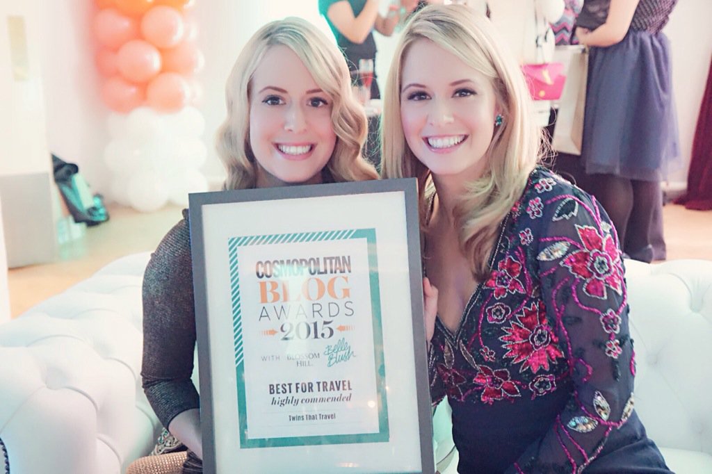TwinsThatTravel's tweet image. Thanks for sending this pic to us @maryhopcom Our mum and dad will be very happy! #Cosmoblogawards