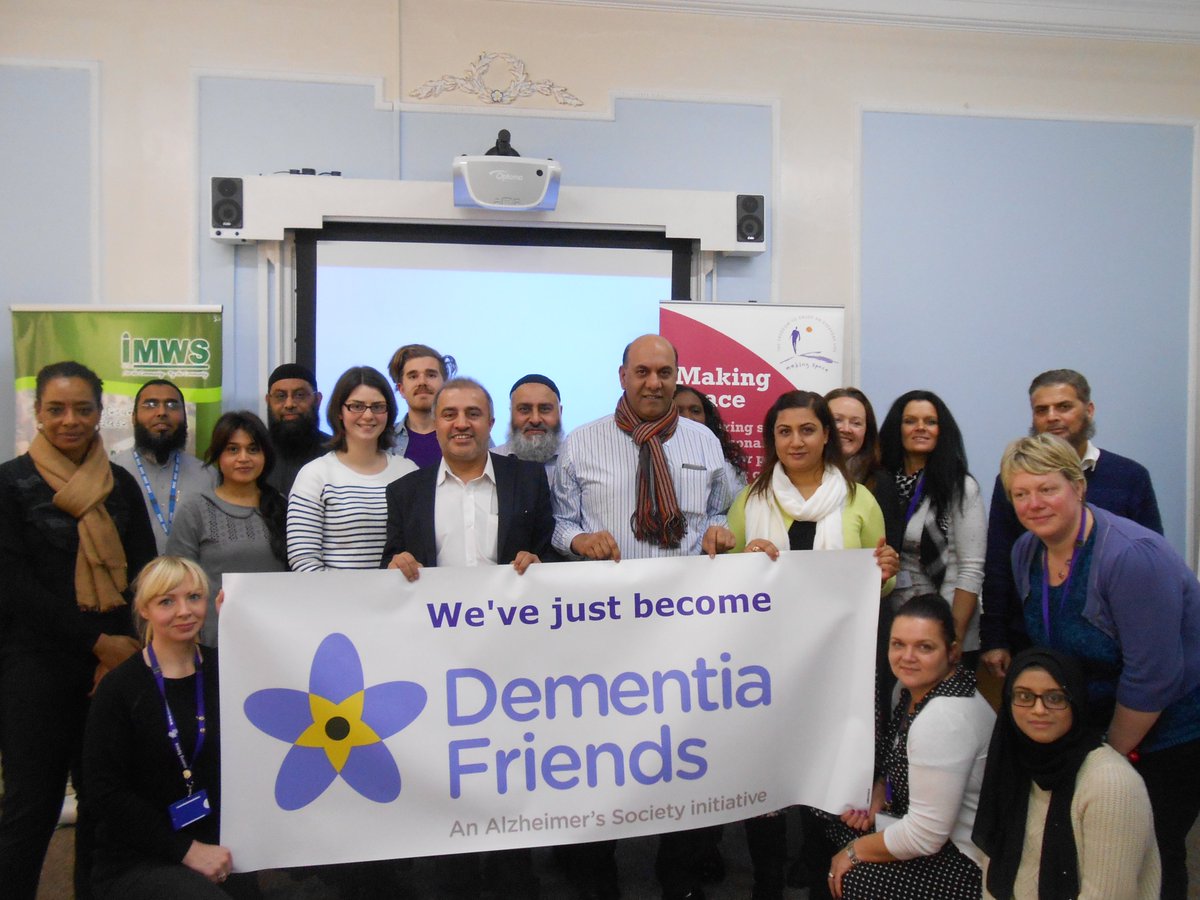 IMWS1's tweet image. #dementia friends fantastic event @MakingSpaceUK  @clrSPandor