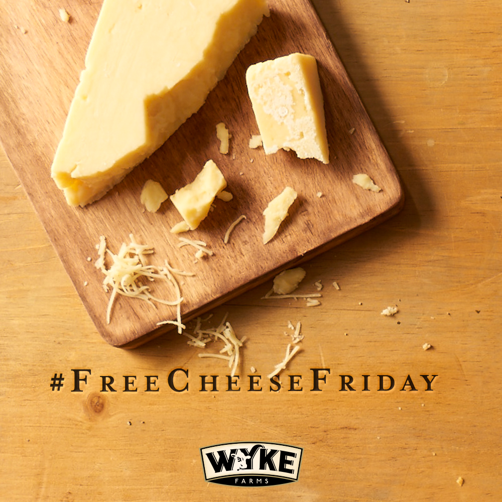 wykefarms's tweet photo. You could be one of five lucky winners to #WIN a pack of Cheddar this #FreeCheeseFriday®. To enter simply RT&amp;F https://t.co/8c03GGUWwG