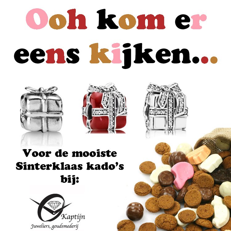 Nog op zoek naar een mooi #Sinterklaas kado? Bij #Kaptijn_juweliers is er voor ieders wil wat te krijgen! #Sint