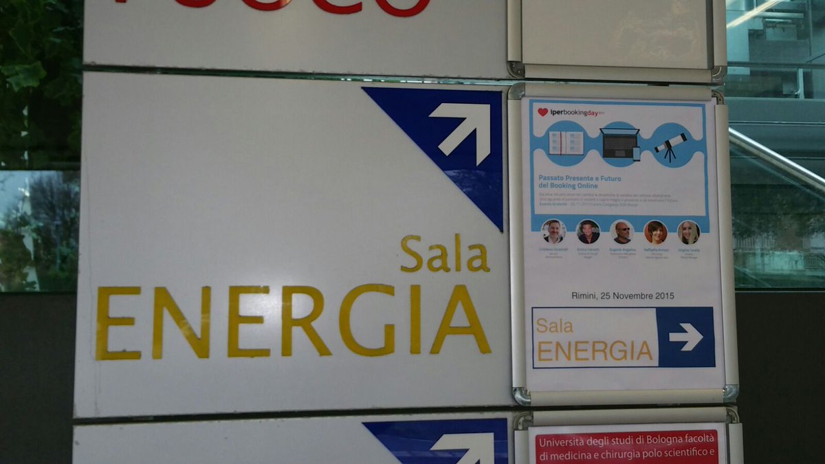 NetToHotel's tweet photo. Siamo #Rimini al Centro Congressi Sgr per @iperbooking day 2015 https://t.co/WFd1UKTadC 
CC: @RoomCloud_IT #iday2015 https://t.co/YPpDyJz6TK