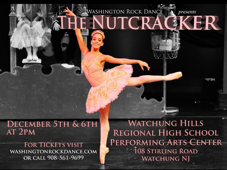 washrockdance's tweet photo. Washington Rock Ballet Presents, The Nutcracker Dec. 5&amp;6, 2pm tickets at https://t.co/Oa5FB7jlOe https://t.co/MKIkYs4HeI