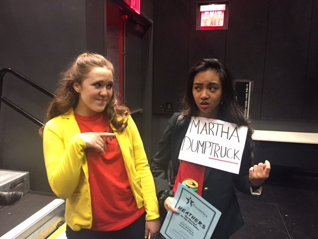 HeathersMusical's tweet photo. Now you're truly a Martha. Smell how gangsta you are.
#Heathers101 https://t.co/FIciQPldvj