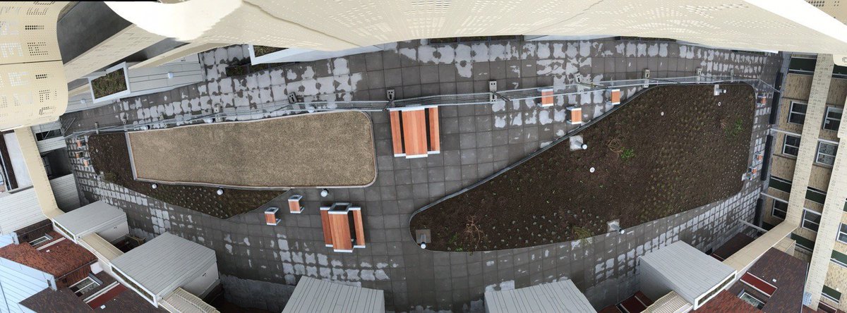 Prachtige #daktuin in #Kaatsheuvel opgeleverd. #rooflogix trotse leverancier.