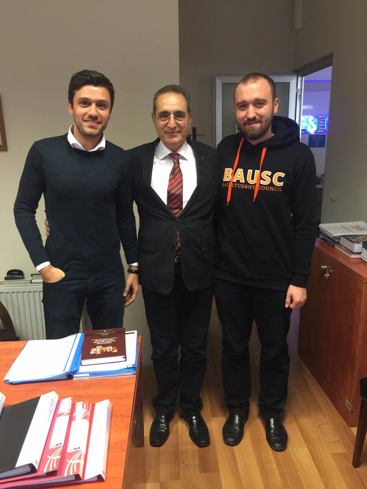 bau student council on twitter ogrenci isleri daire baskani sukru gunduz u ziyaret ederek degerli tavsiyelerini dinledik ilgisine tesekkur ederiz https t co pz95bopp8z twitter