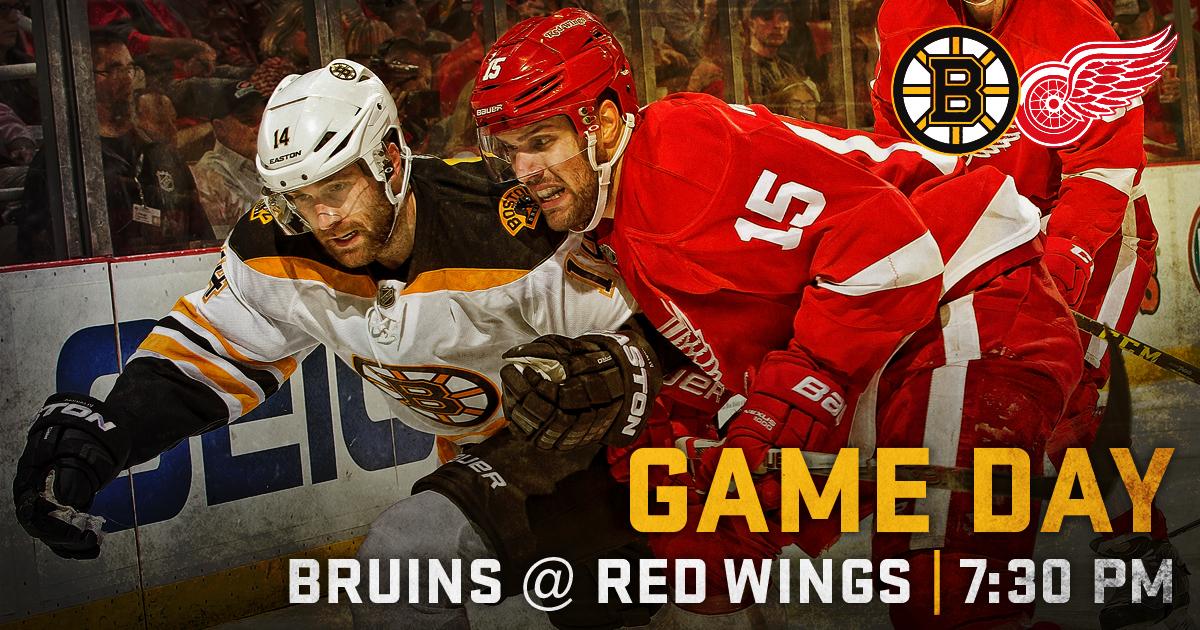 NHLBruins's tweet photo. It's #NHLBruins game day! Tune-in tonight at 7:30PM ET on @NESN and @985TheSportsHub: https://t.co/FcRVc0pZcK https://t.co/L0ugym8Rxp