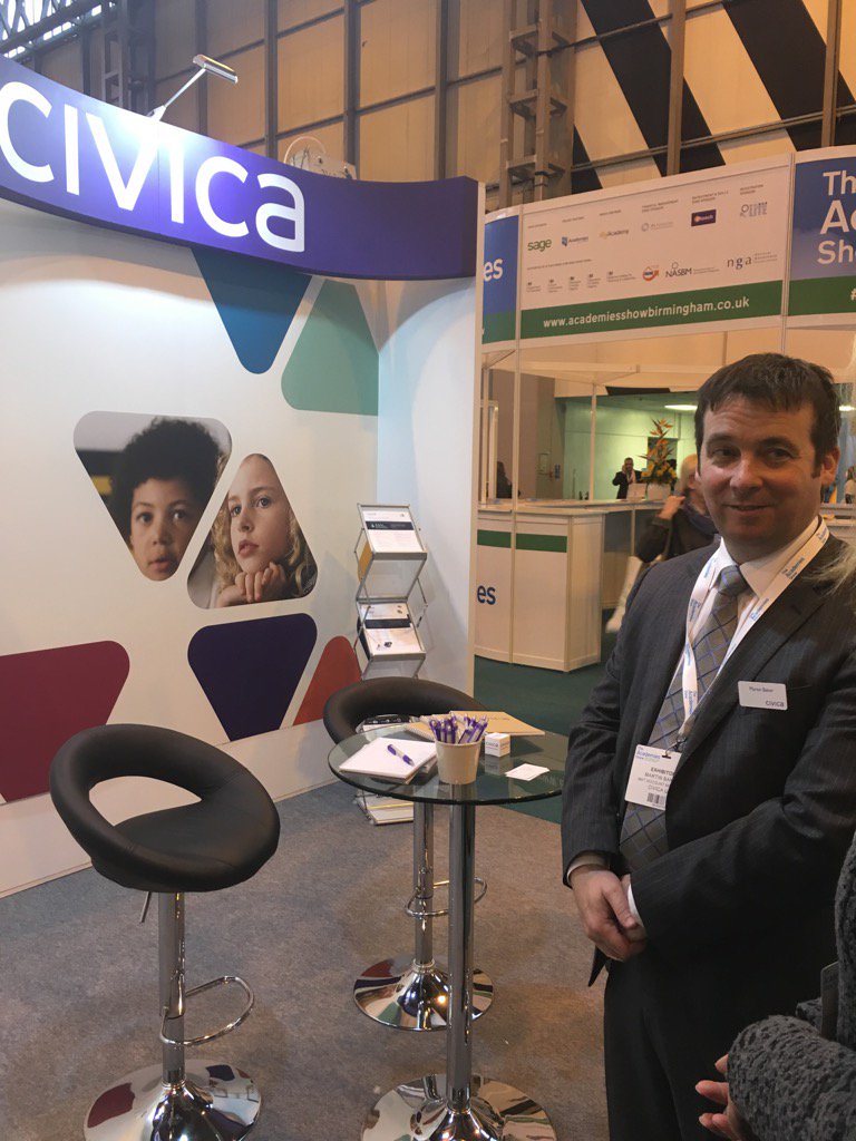 Trday007's tweet photo. #education #Academies_Show #civica NEC Birmingham keeping us busy at the academies show!! https://t.co/WdCCpMxdpA