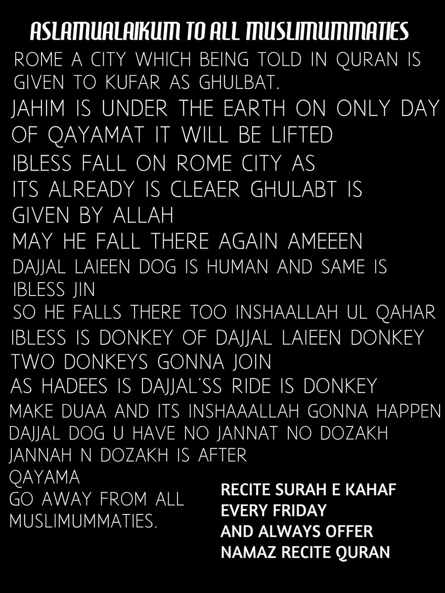 fawwadjavaid's tweet photo. #messagetopeople come to islam, islam is only true deen recite Quran offr namaz&always make dua4muslimummatys https://t.co/u0Q3I0Gs5G
