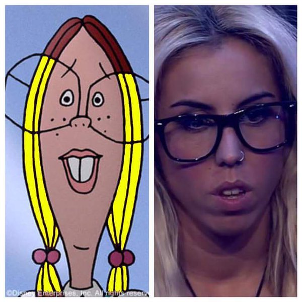 JAJAJAJAJAJAJAJA
Parecidos razonables.  
La Banda del Patio/ Gran hermano