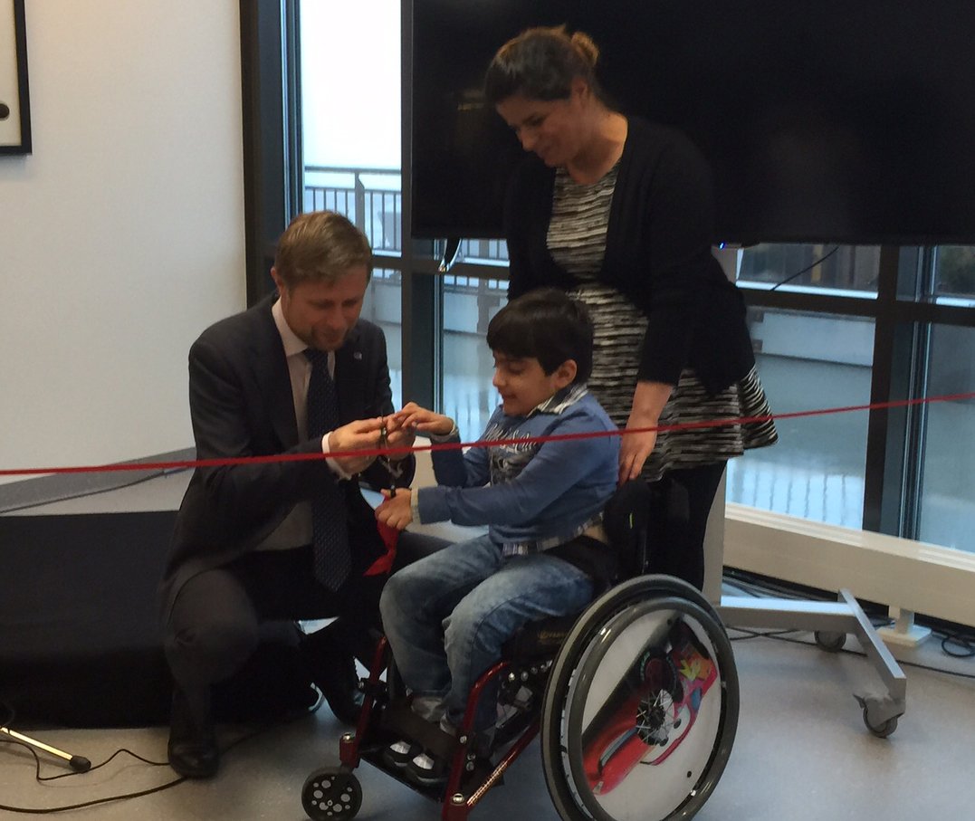 Nytt bygg på <a href="/Sunnaassykehus/">Sunnaas sykehus HF</a>. - Brukerne har vært med i planleggingen. Viktig for å skape pasientens helsetjeneste.