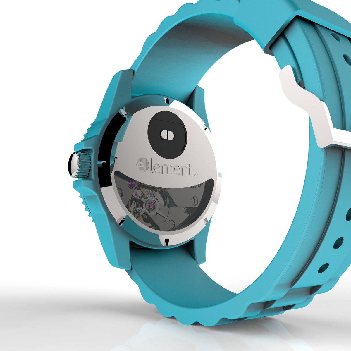 NumberonePublic's tweet photo. Keep on moving to feed the kinetic battery of the element1. #Kickstarter #smartwatch #kinetic https://t.co/G6nP9mDGly