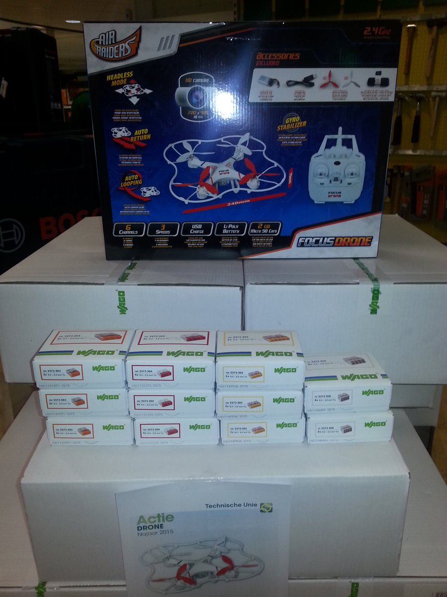 Altijd al een #drone willen hebben ? Gewoon onze <a href="/wagonederland/">WAGO Nederland</a> #actie bestellen en hij is voor u !!!
