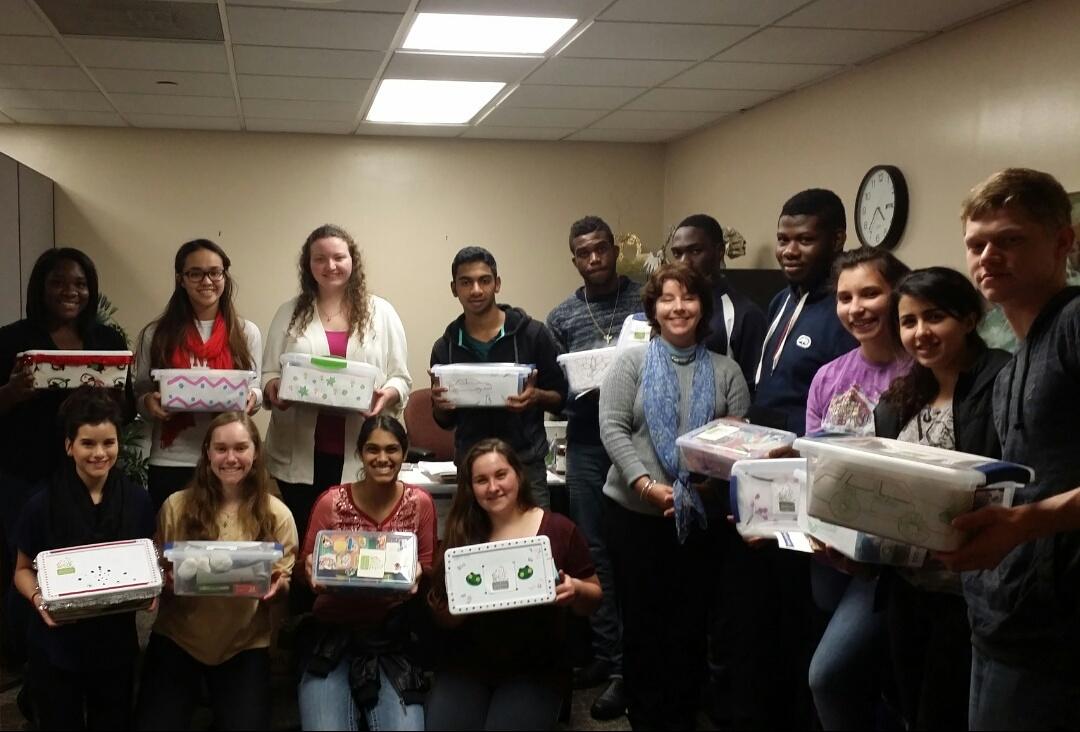NSCS_Richland's tweet photo. Thanks to all #NSCS members &amp; HonorsAcademyStudents at #RichlandCollege who donated &amp; volunteered 2 make #JaredBoxes https://t.co/1FEDAMpTMB