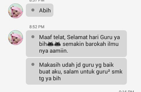 anuy_yadi's tweet photo. Selamat hari guru nasional.. terima kasih sudah jadi murid terbaik :-) @OSIS_SMKTG https://t.co/RddidKFXW7