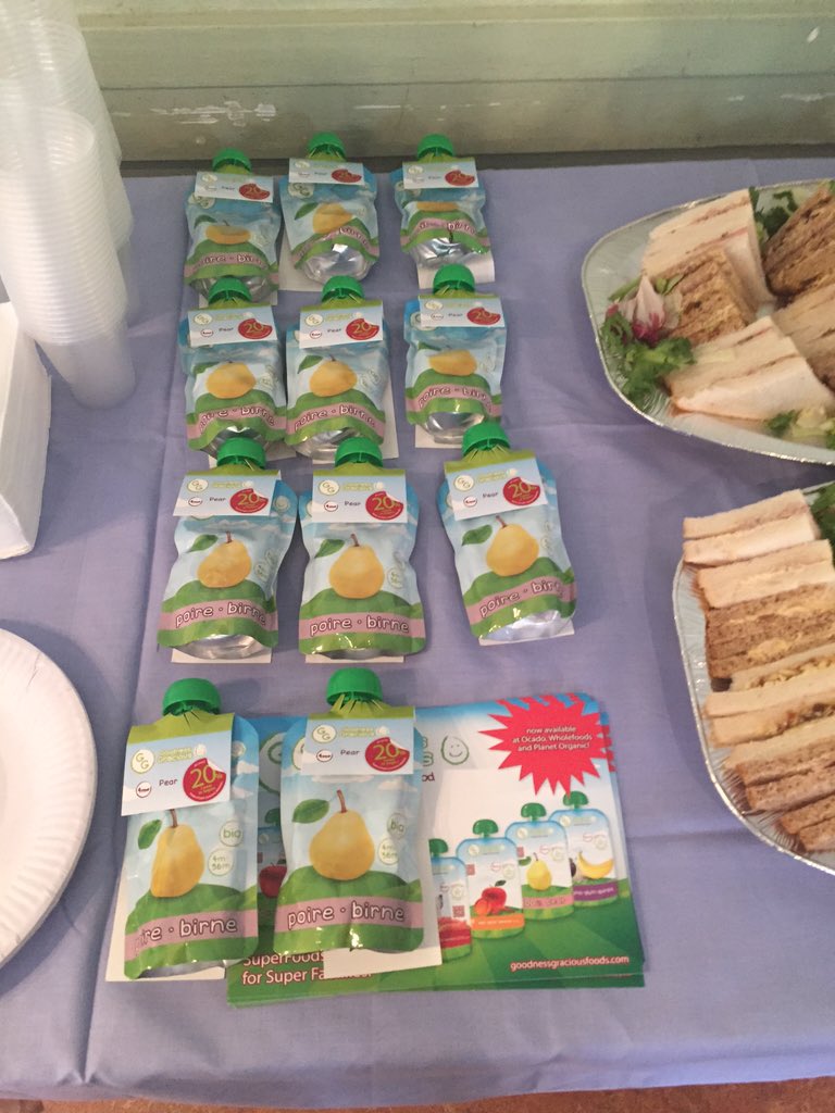The <a href="/G00dnesGracious/">Goodness Gracious</a> food was gone in a flash at today's mums coffee morning with <a href="/poigneedamour/">Marion</a> huge hit #weaning
