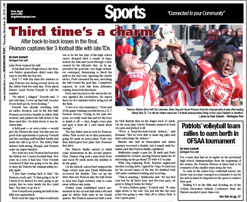 herbgarbutt's tweet photo. It will be the all-@lbpathletics sports edition of the @BurlingtonPost tomorrow. https://t.co/05aFqAVqtg