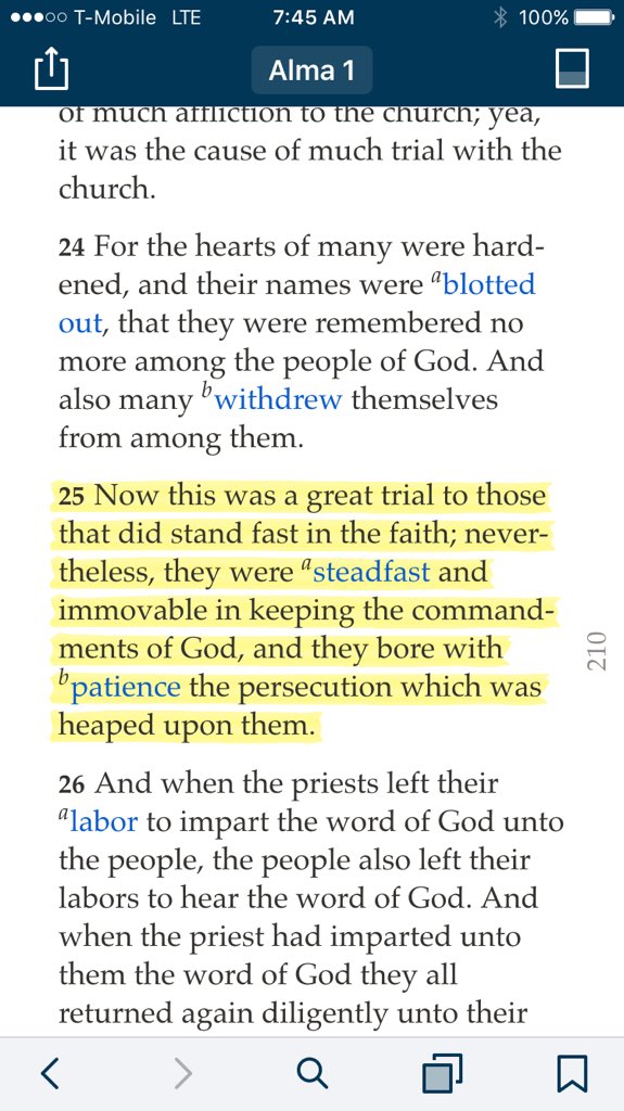 Mormondude3's tweet photo. The persecutions thrown at the church will only become more severe until The Savior comes. Stay strong. 👍🏼 https://t.co/Z1niTeJ3Es
