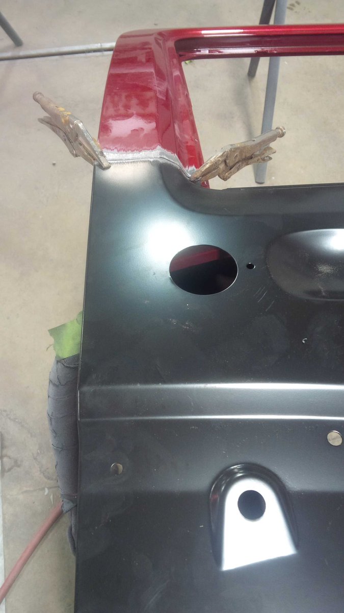 Door skin kinda day #autobody #collisionwork #demlinestho