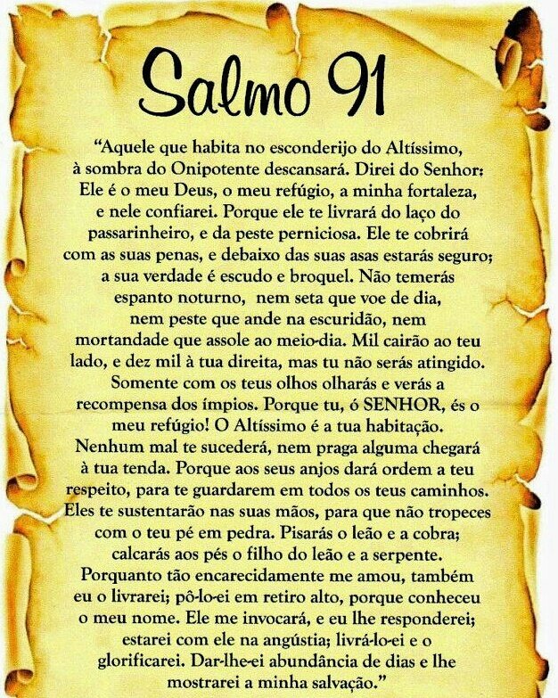 Salmos on sale 91 portugues
