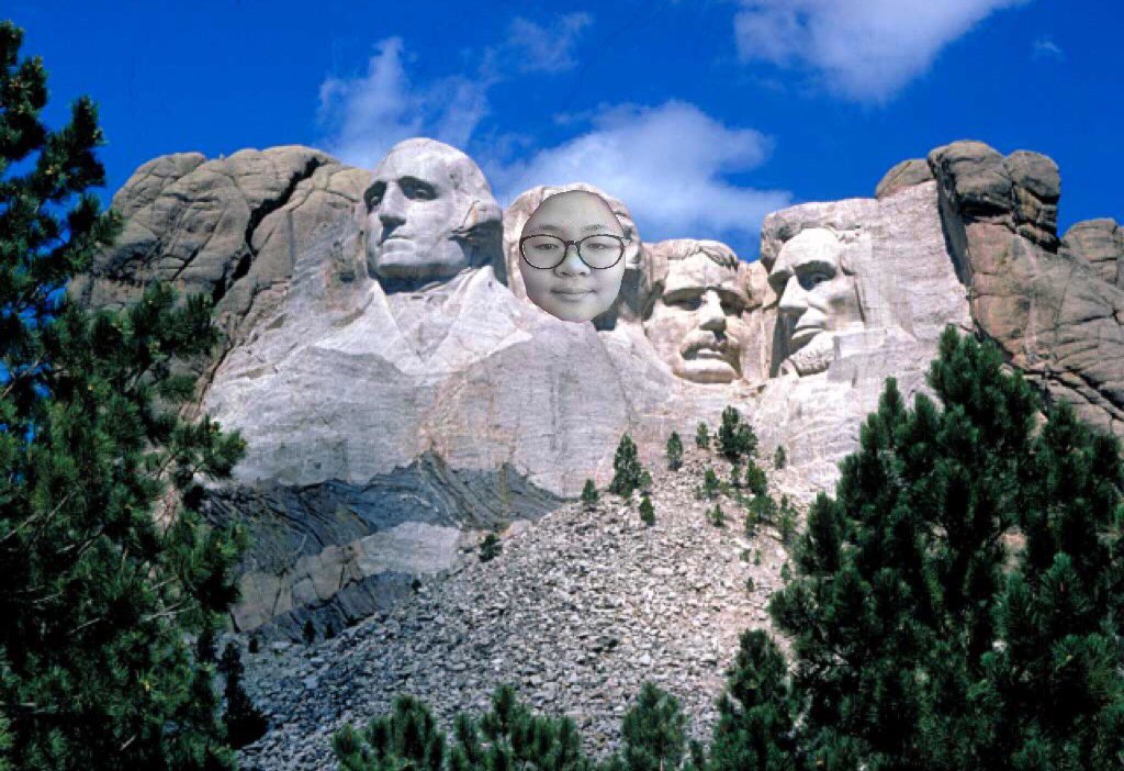 Jisu4Prez's tweet photo. Jisu created #Rushmore - this is the ideal candidate! https://t.co/mluwDjUvQj