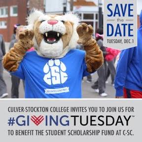CSCAlumni's tweet photo. Dec.1-National Day of Giving or #GivingTuesday. C-SC is asking #EveryWildcat to give to the Student Scholarship Fund https://t.co/BGVe6aoafr