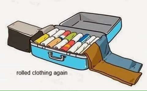sayahaidar's tweet photo. Sampai sekarang ramai dah tahu cara nak pack dengan betul tapi lupa steps dia bila nak srart packing 😅

#TipsPacking https://t.co/qoswVCDQdr