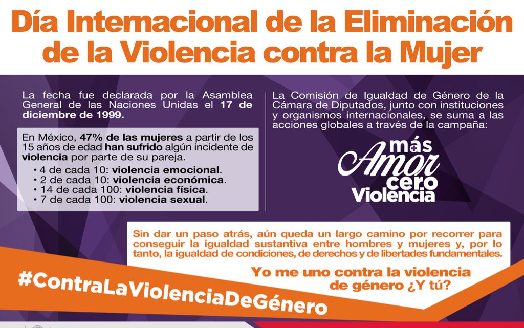 Erika_RodH's tweet photo. Ninguna forma de violencia debe ser tolerada. #DiaInternacionalContraViolenciadeGenero https://t.co/O1VnYwFkgS