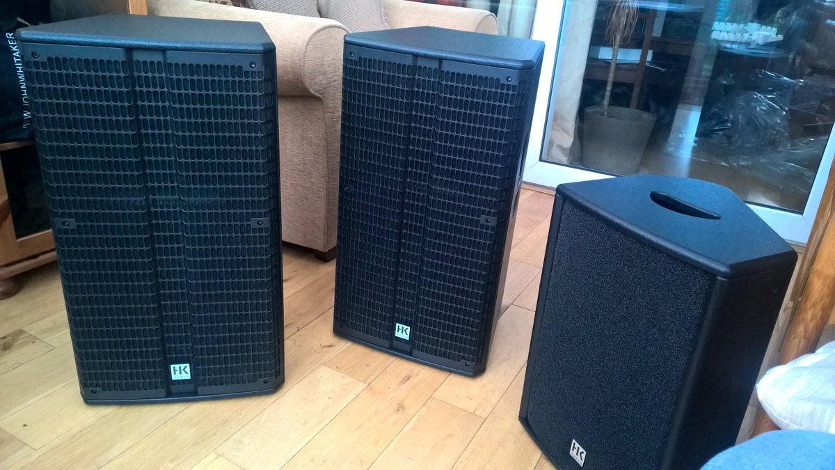 <a href="/BigEasyLeeds/">The Big Easy Band</a> have our new <a href="/hkaudio/">HK Audio</a> soundsystem. It sounds sweet as well as terrifyingly loud