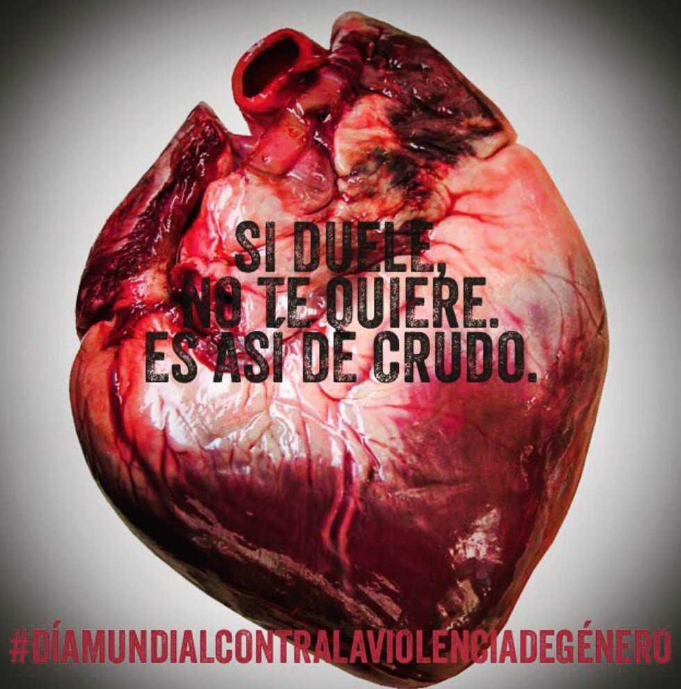 AgencyYep's tweet photo. Basta ya, ni una menos #25N #ViolenciaDeGenero https://t.co/Ykpb2NqfOG