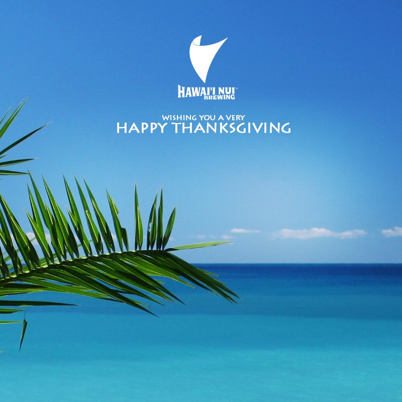 Wishing you and yours a HAPA #Thanksgiving! Weʻre CLOSED today and will re-open tomorrow (Friday) at 12PM! #Hawaii