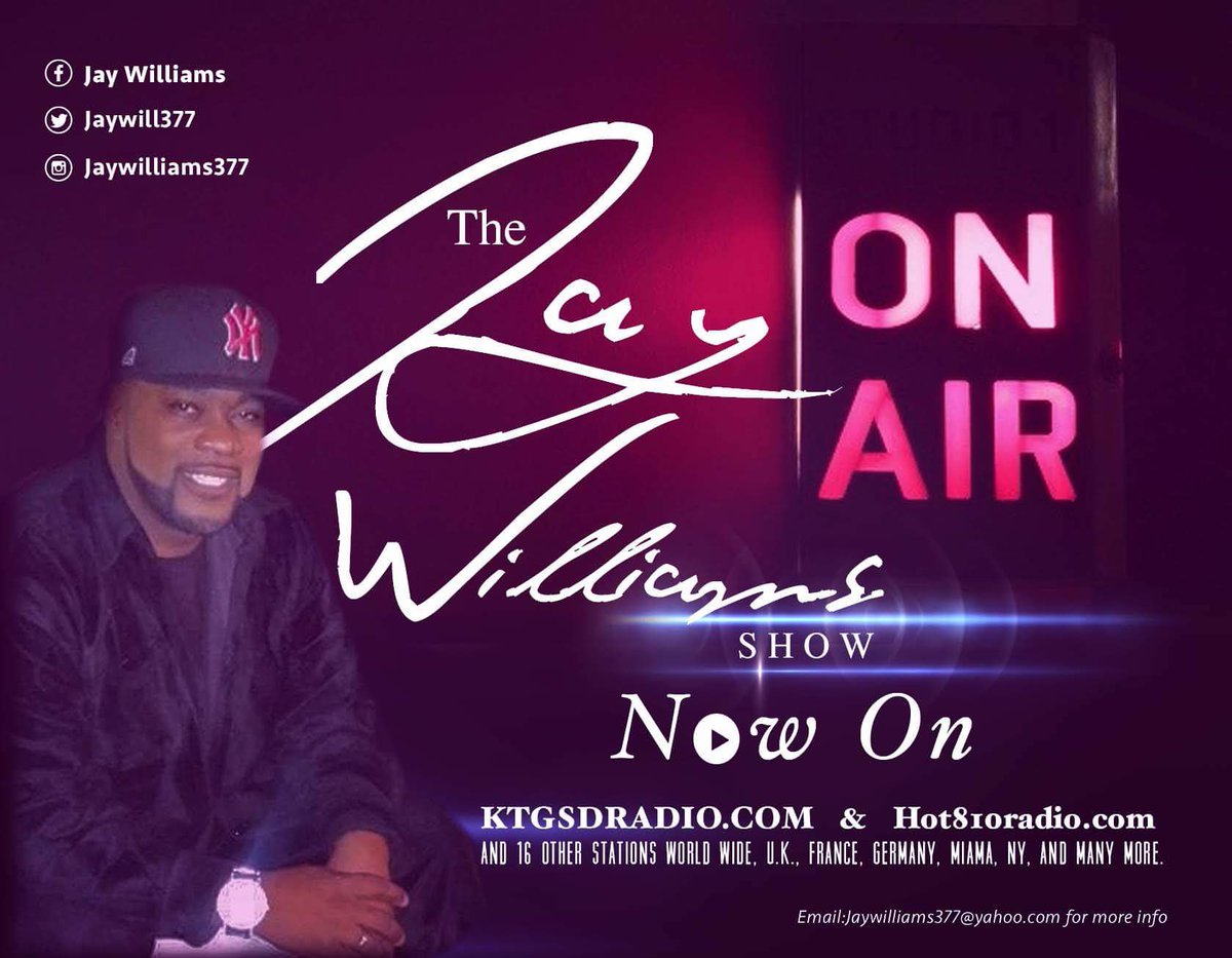 jaywill377's tweet image. The Jay Williams Show will Premier on Thanksgiving Day on KTGSDRadio.com. Please Tune In. at 11 am