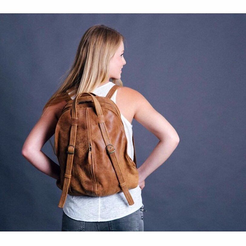 stylerail's tweet photo. This is one backpack you actually need. Snag this Brown Leather beauty on the site now #BrandCrush 💌💌💌 Brown Leathe… https://t.co/s1BxT7m5Ua