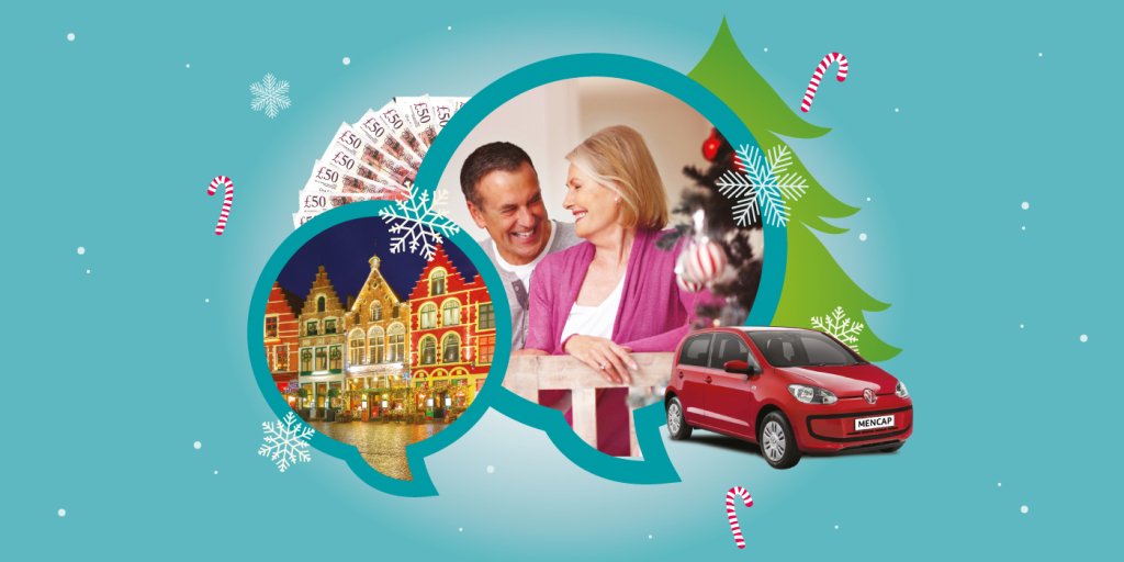 mencap_charity's tweet photo. Be in with the chance of winning big, just in time for Christmas https://t.co/zgGiLAuAmv #MencapRaffle https://t.co/zvAbERH7ZK
