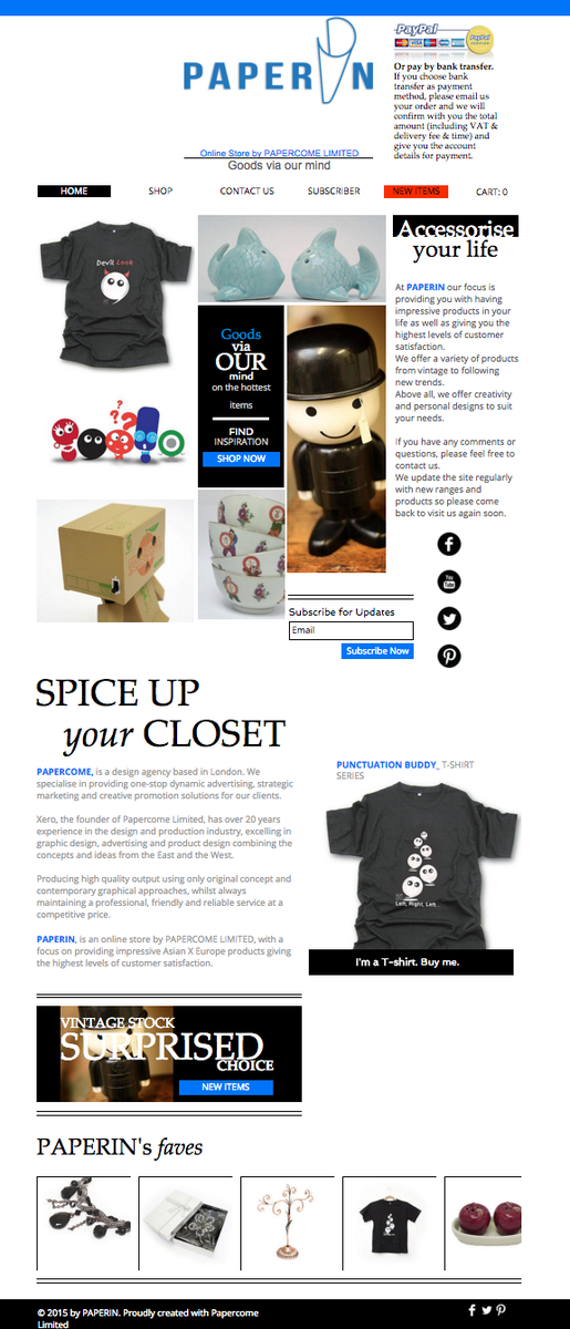 Papercome's tweet photo. We have our own online store website launched. https://t.co/8iIhf4mhbu Go and have a look. https://t.co/7Bm7cFNbAu
