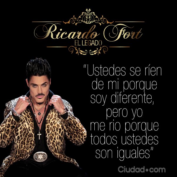 ciudad_magazine's tweet photo. 2 AÑOS SIN RICARDO FORT
¡Gracias por tanto, Ricardo! https://t.co/GI19htq877