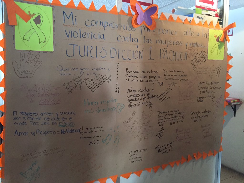 JurisPachuca's tweet photo. Con la participación del equipo jurisdiccional celebramos #AltoALaViolencia #UNETESSH @SaludDatos @GeraGarcia04 https://t.co/2HAOcQYPZ4