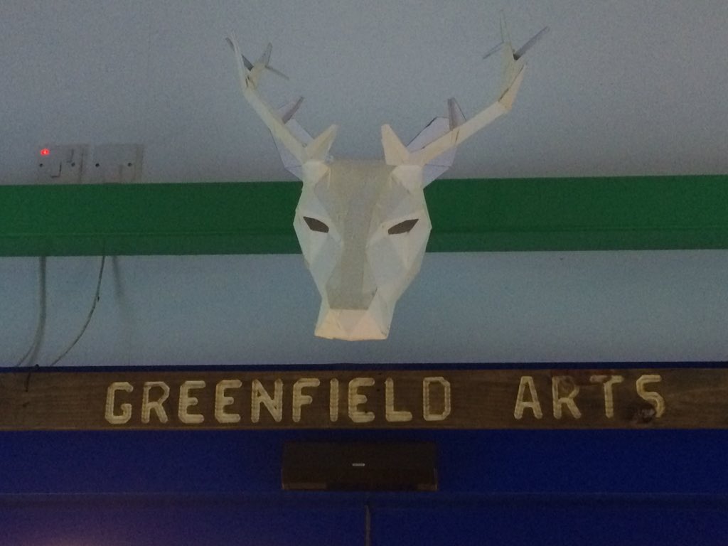 GreenfieldArts's tweet photo. Welcome to our #WinterWonderland! https://t.co/BdHV2fIc36