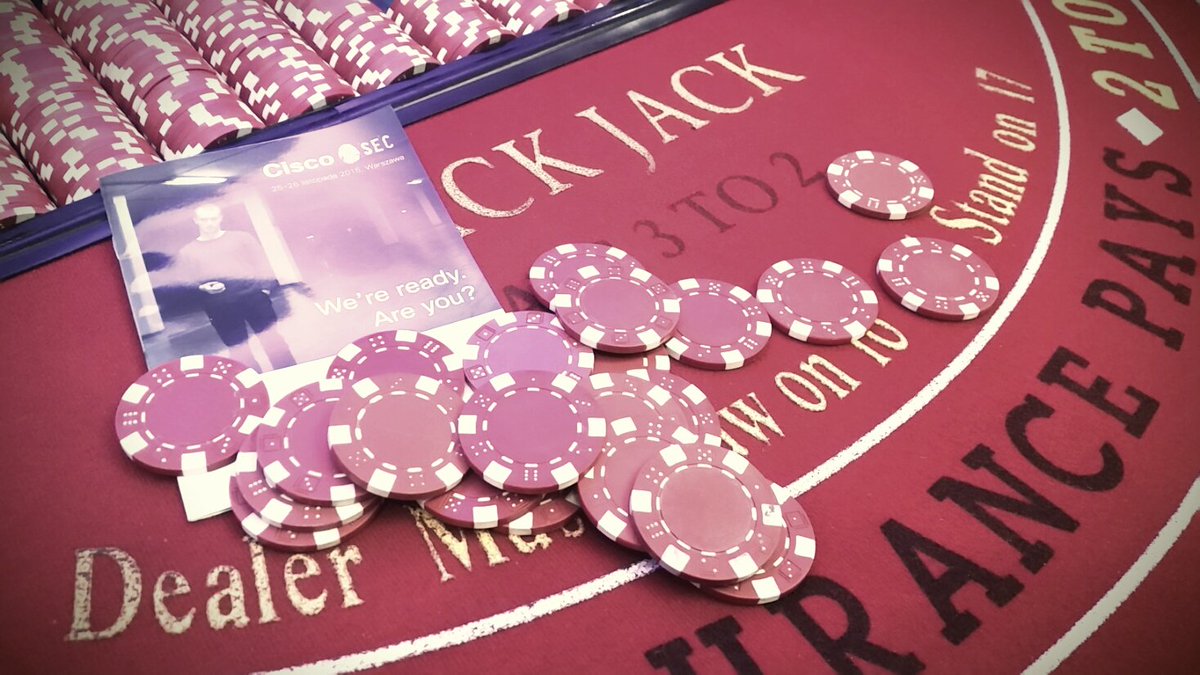 SStrzelak's tweet photo. do You want to gamble? or bet on real Security Experts @NetFormers_pl #ciscosec https://t.co/rG0PNJgXmA