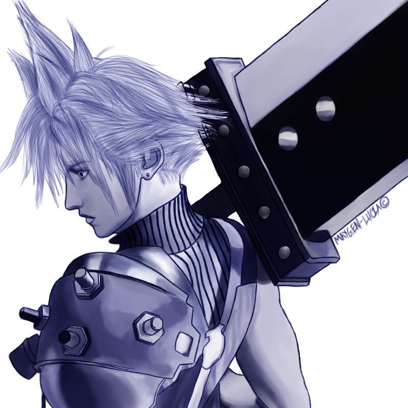 CloudStrifeVlI's tweet image. I'll prove I deserve to be in this fight.. "